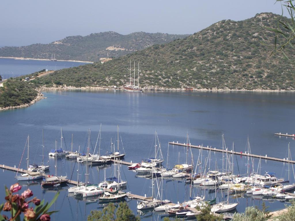 Miramar Pansiyon Kaş Esterno foto