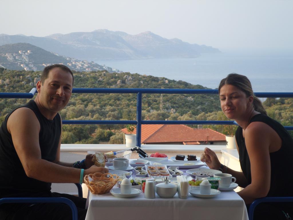 Miramar Pansiyon Kaş Esterno foto